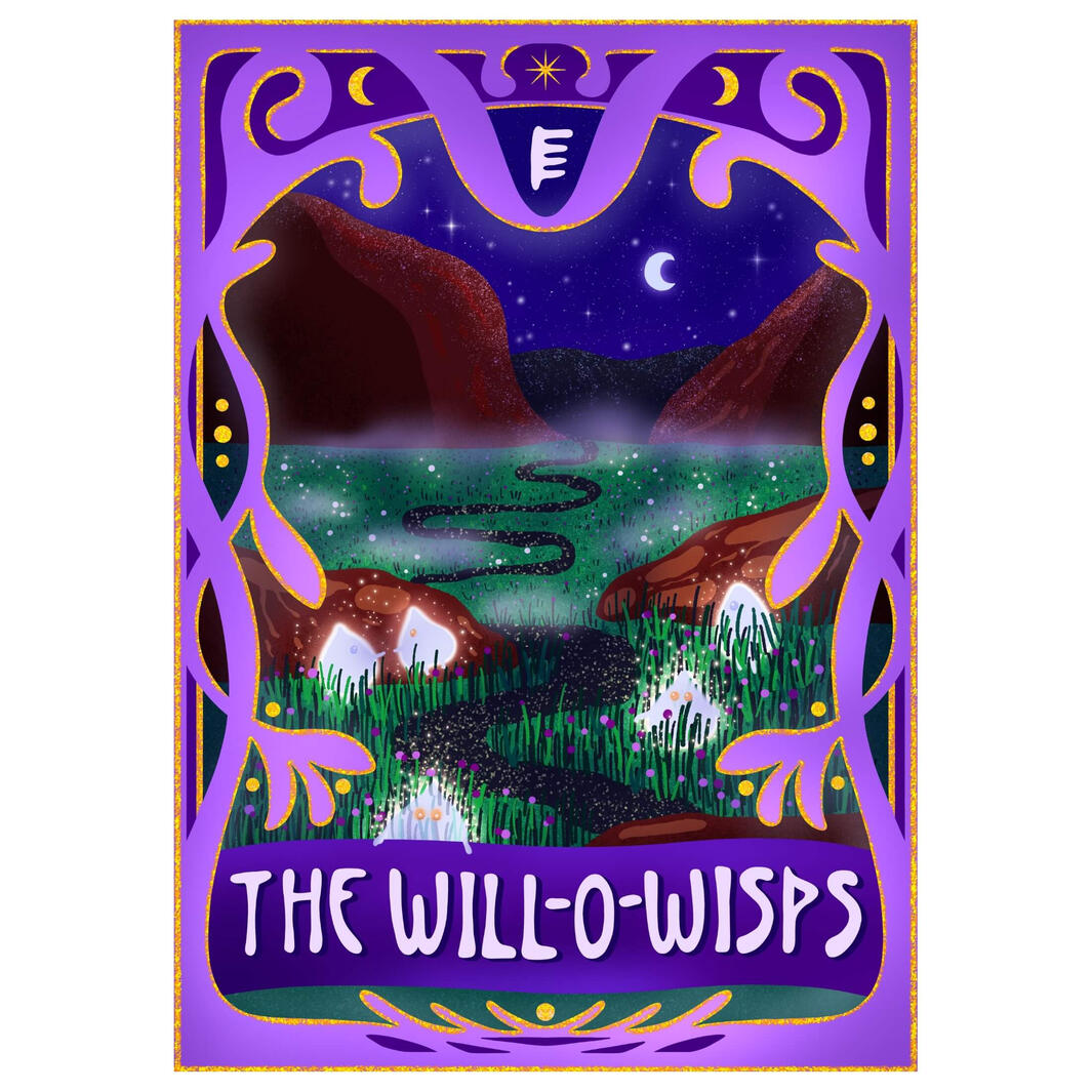 The Will-O-Wisps - Tarot Card