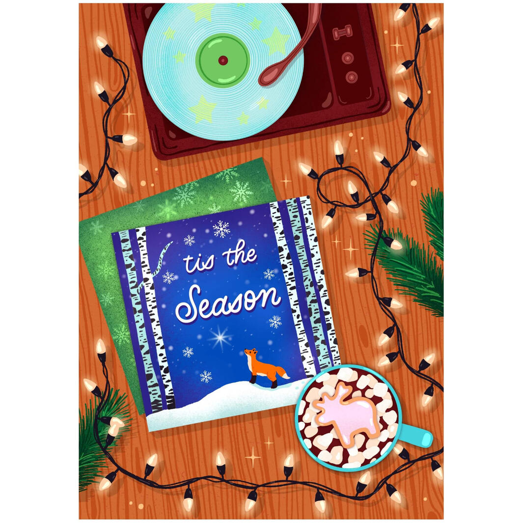 Tis The Season - Greeting Card